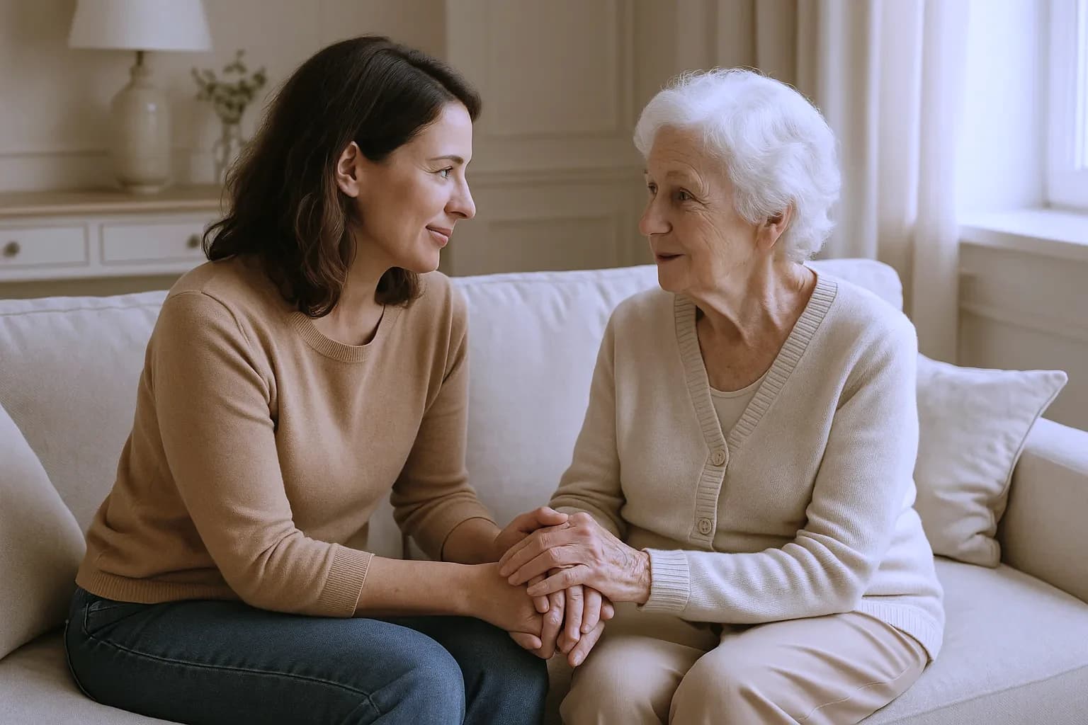 How to Help a Parent Downsize — Without It Becoming a Battle — senior transition article by Ageless Living